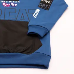 ست بلوز و شلوار سوپر پنبه لاکرا دار اسلش طرح NSV SPORT WEAR کد 2712