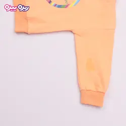 بلوز پنبه دو رو لاکرادار طرح BUNNY کد 2693