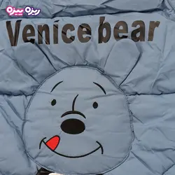 کاپشن پلی استر طرح Venice bear کد 2685