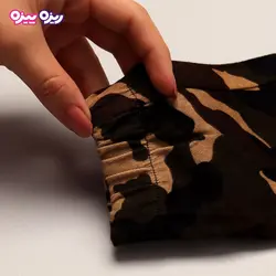 ست بلوز و شلوار سوپر پنبه لاکرا دار اسلش طرح OFF BLACK کد 2851