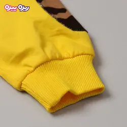 ست بلوز و شلوار سوپر پنبه لاکرا دار اسلش طرح OFF BLACK کد 2851