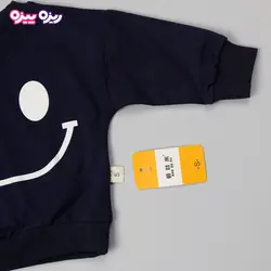 ست بلوز و شلوار دورس راسته طرح لبخند کد 2849