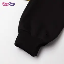 ست بلوز و شلوار پنبه دو رو لاکرادار اسلش طرح ROBUSTS کد 2844