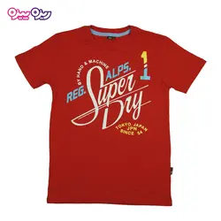 تی‌شرت پنبه لاکرا طرح SUPER DRY کد 2579