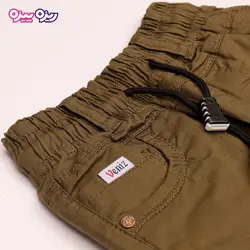 شلوارک کتان راسته کد 2606