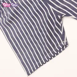 ست تی‌شرت و شلوارک پنبه تک‌رو لاکرادار طرح FUTURE FIREEIGHTER کد 2538