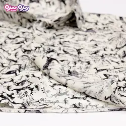 پیراهن نخی طرح گوزن کد 2493