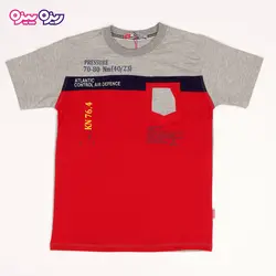 تی‌شرت پنبه لاکرا طرح 70-80 Nm (40/23) کد 2489