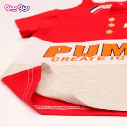 تی‌شرت پنبه لاکرا طرح PUMA CREATE ICONS کد 2488