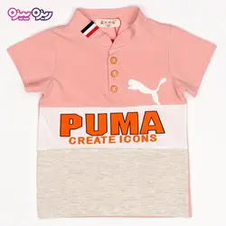 تی‌شرت پنبه لاکرا طرح PUMA CREATE ICONS کد 2488