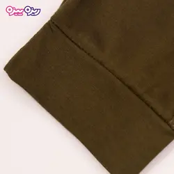 ست تی‌شرت و شلوارک پنبه تک‌رو لاکرادار طرح KIDS SPERTING FOR TEAM کد 2473