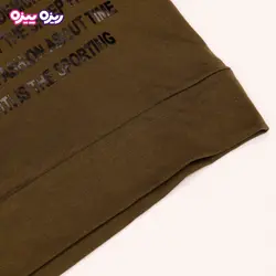 ست تی‌شرت و شلوارک پنبه تک‌رو لاکرادار طرح KIDS SPERTING FOR TEAM کد 2473