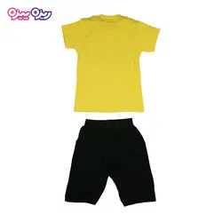 ست تی‌شرت و شلوارک طرح GORDAN --AR کد 2358