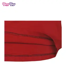 ست تی‌شرت و شلوارک پنبه تک‌رو لاکرادار طرح سه‌سگ READYMIWOO کد 2357