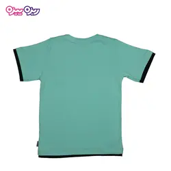 تی‌شرت پنبه تک‌رو لاکرادار سگک‌دار طرح Divergently NY کد 2351