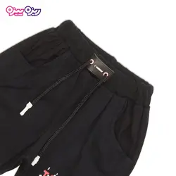 ست تی‌شرت و شلوارک پنبه تک رو لاکرا دار طرح WILL DREAM SITU کد 2406