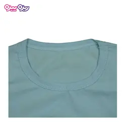 ست تی‌شرت و شلوارک استیکردار ستاره‌دار کد 2331