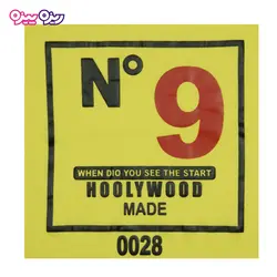 ست تی‌شرت و شلوارک پنبه تک‌رو لاکرادار طرح N9 HOOLYWOOD 0028 کد 2327