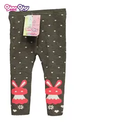 شلوار بافت لگ طرح خرگوشی کد 2289