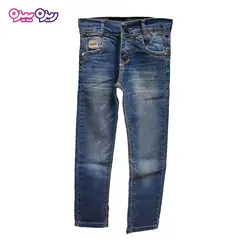 شلوار جین راسته طرح SWEET کد 2215