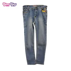 شلوار جین راسته طرح GUCCI کد 2205