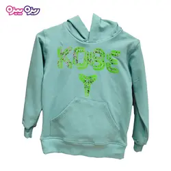 ست هودی و شلوار دورس اسلش طرح KOBE کد 2146