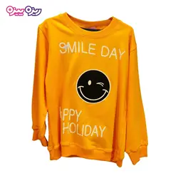 ست بلوز و شلوار طرح SMILE DAY کد 2114