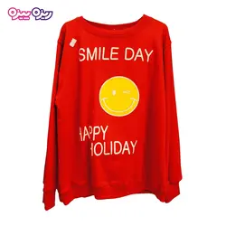 ست بلوز و شلوار طرح SMILE DAY کد 2114