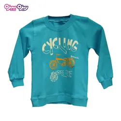 ست بلوز و شلوار اسلش طرح دوچرخه CYCLING کد 2106