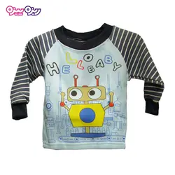 ست بلوز و شلوار طرح HELLO BABY کد 2089