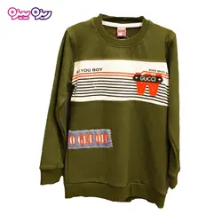 بلوز دورس طرح W GUCCI کد 2028