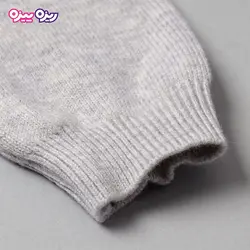 بلوز بافت پولک برگردان‌دار طرح پروانه کد 2774