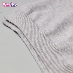 بلوز بافت پولک برگردان‌دار طرح پروانه کد 2774