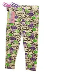 شلوار استرج لگ طرح برگی کد 2267