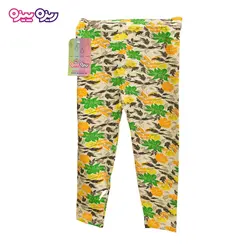 شلوار استرج لگ طرح برگی کد 2267