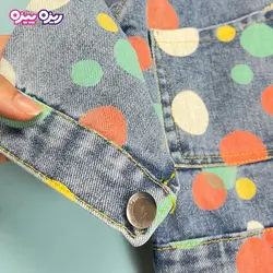 کت جین طرح توپی کد 2947