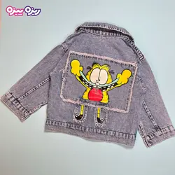 کت جین طرح دو جیب کد 2946