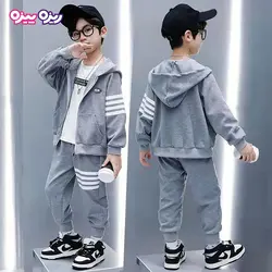 ست سوئیشرت و شلوار نایلون ضد اب طرح ROSTORY CHILD کد 2901