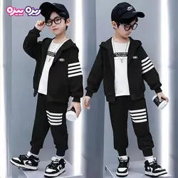 ست سوئیشرت و شلوار نایلون ضد اب طرح ROSTORY CHILD کد 2901