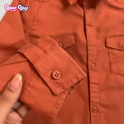 پیراهن کتان طرح پیراهن کتان دو جیب کد 2920