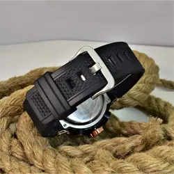 CASIO G- SHOCK HSD-010 جدید دوزمانه کاسیو جی شاک دو زمانه ،، آنتی مغناطیس ،، صفحه رنگی بسیارخوش طرح