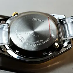 ساعت سیکو 5  دو تقویم روز شمار و ایام هفته لاتین و فارسی SEIKO 7S36-30X1-3040