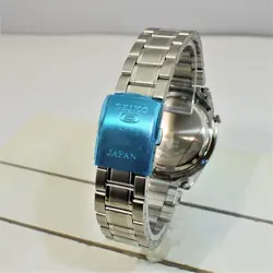 ساعت سیکو 5 دو تقویم روز شمار و ایام هفته لاتین و فارسی  SEIKO 7S36-30X1-3040