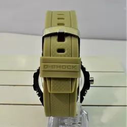 CASIO G- SHOCK HSD 010 کاسیو جی شاک جدید دوزمانه ،، آنتی مغناطیس ،، بند و صفحه رنگی بسیارخوش طرح