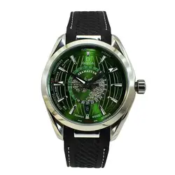 OMEGA SEAMASTER AUTOMATIC AXIAL8900 اومگا اتومات مکانیکی ،، شیشه سافایر کریستال ،، صفحه سبز