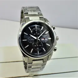 CASIO Edifice EFB-500 ژاپن ادیفایس 4 موتوره کرنوگراف 2 تقویم *** فول استیل *** موتور قدرتمند ژاپن *** کیفیت +AAA