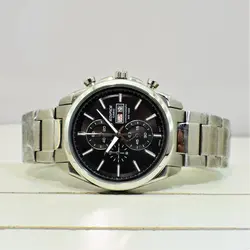 CASIO Edifice EFB-500 ژاپن ادیفایس 4 موتوره کرنوگراف 2 تقویم *** فول استیل *** موتور قدرتمند ژاپن *** کیفیت +AAA