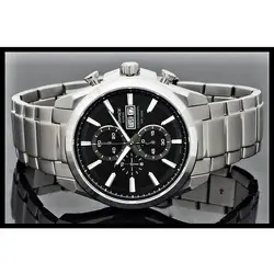 CASIO Edifice EFB-500 ژاپن ادیفایس 4 موتوره کرنوگراف 2 تقویم *** فول استیل *** موتور قدرتمند ژاپن *** کیفیت +AAA