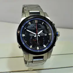 CASIO Edifice EQS-A500 ژاپن ادیفایس 3 موتوره کرنوگراف با تقویم روزشمار *** فول استیل *** موتور قدرتمند ژاپن *** کیفیت +AAA