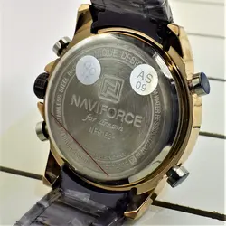 NAVIFORCE SPORT 9163 اورجینال رنگ کافی گلد